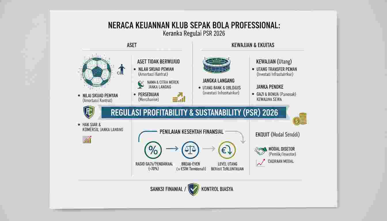 Arsitektur Finansial Sepak Bola Modern: Navigasi Strategis di Bawah Regulasi PSR 2026