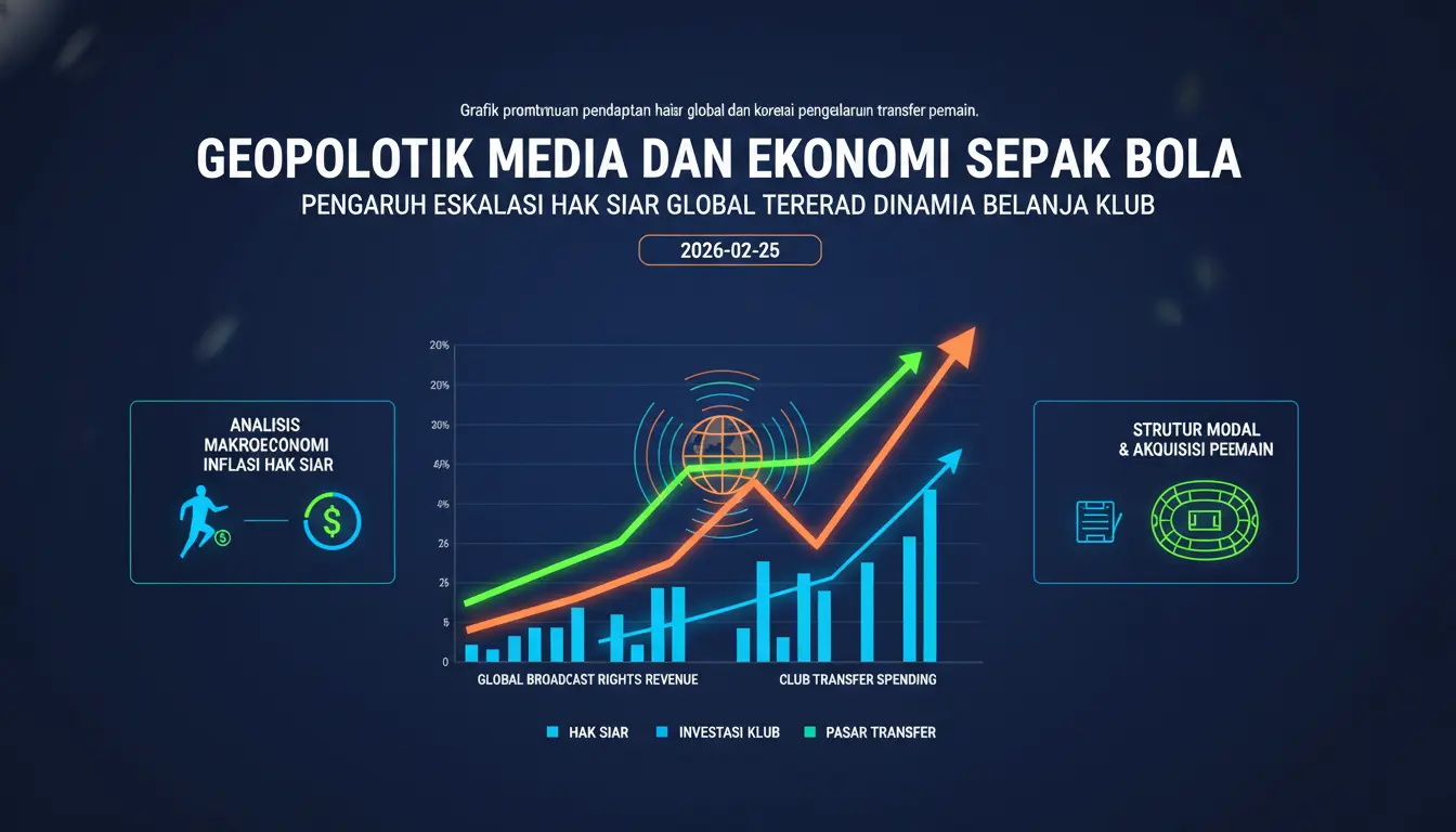 Geopolitik Media dan Ekonomi Sepak Bola: Pengaruh Eskalasi Hak Siar Global terhadap Dinamika Belanja Klub